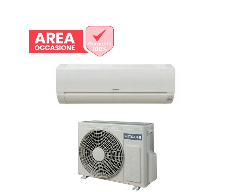 AREA OCCASIONI 2369 Climatizzatore Condizionatore Hitachi Inverter Serie Dodai Frost Wash 12000 Btu RAK-35REF R-32 Wi-Fi Optional