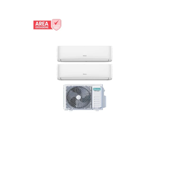 Schnäppchenbereich 2407 Hisense Außeneinheit Multisplit-Motor 2AMW42U4RGC Dual Split R-32 Klasse A++/A+