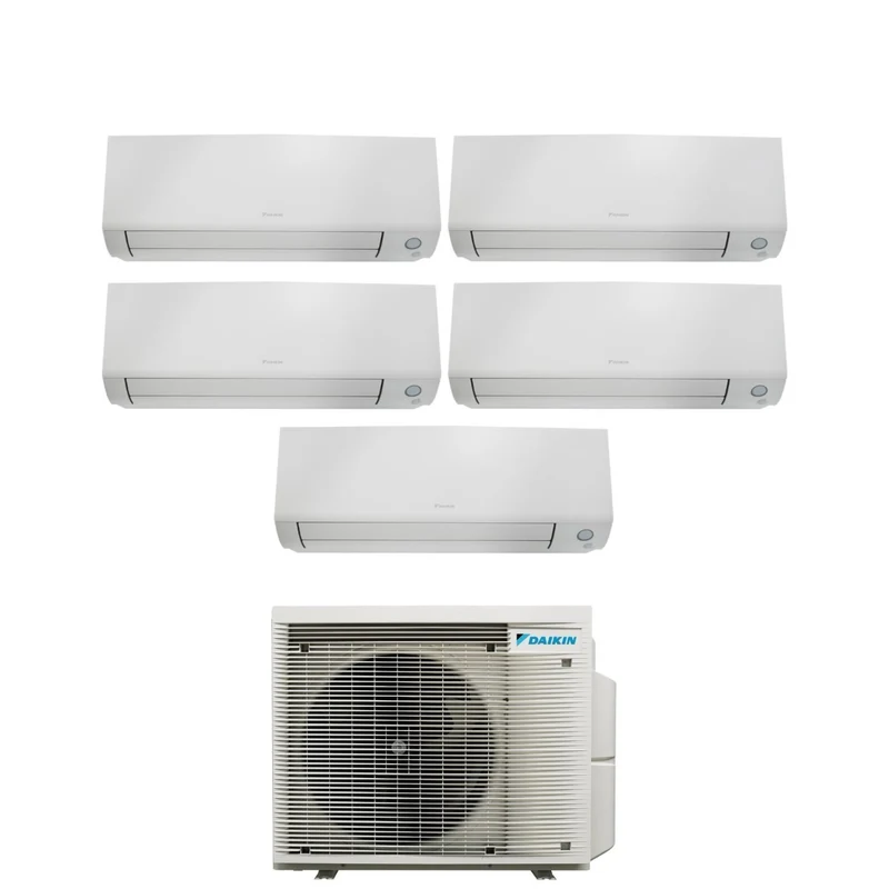 Penta Split-Klimaanlage Daikin Perfera All Seasons 7+7+7+9+15 mit 5MXM90A R-32 integriertem WLAN – italienische Garantie