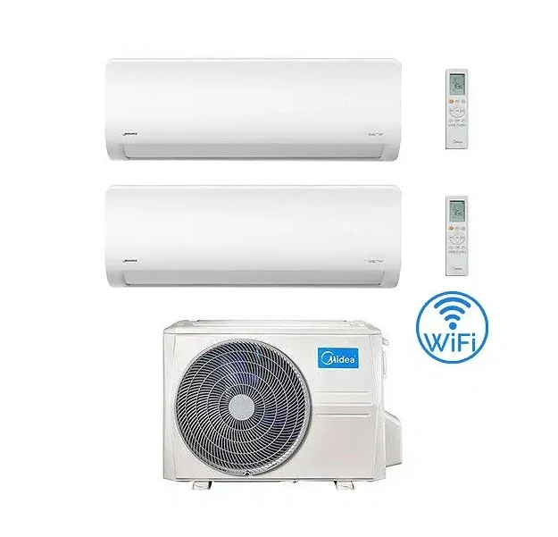 Condizionatore Dual Split Midea Xtreme Pro Wi-Fi 12+12 con M3OG-21HFN8-Q R-32 Wi-Fi Integrato