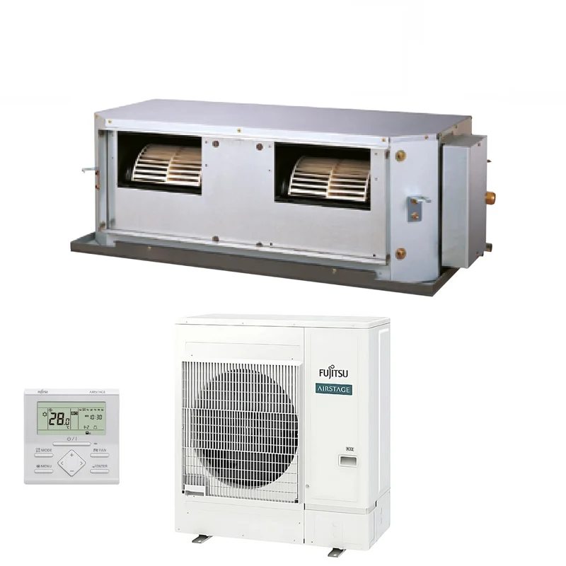 Condizionatore Fujitsu Canalizzabile Alta Prevalenza serie KH 54000 Btu ARXG54KHTB R-32 Monofase Wi-Fi Optional