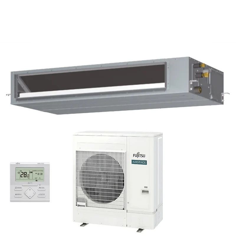 Condizionatore Fujitsu Canalizzabile serie KMTAP 54000 Btu ARXH54KMTAP R-32 Trifase Wi-Fi Optional