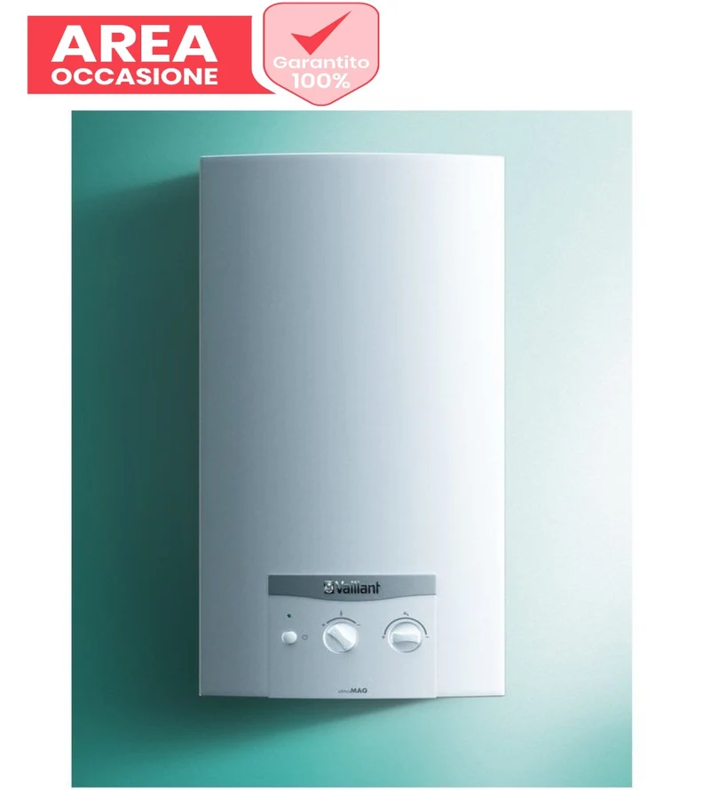 AREA OCCASIONI Scaldabagno a Camera Aperta Vaillant AtmoMAG Mini 114/1 Z Gpl 11 litri Low NOx Con Acccesione Piezoelettrica 0010022575