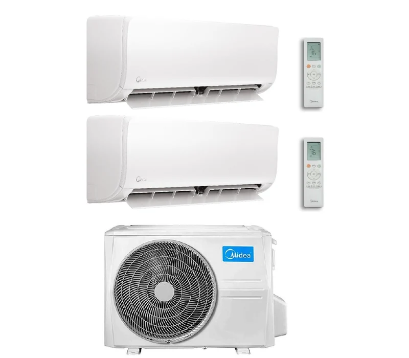 Condizionatore Dual Split Midea Xtreme Pro Green 9+12 con M2OH-14HFN8-Q Wi-Fi Integrato