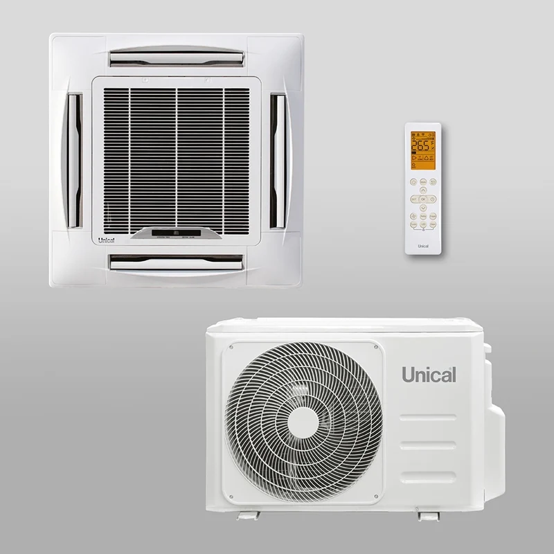 Climatizzatore Condizionatore Unical Cassetta 4 Vie R-32 24000 btu CS11 24H Gas R-32 Wi-Fi Optional A++\A+