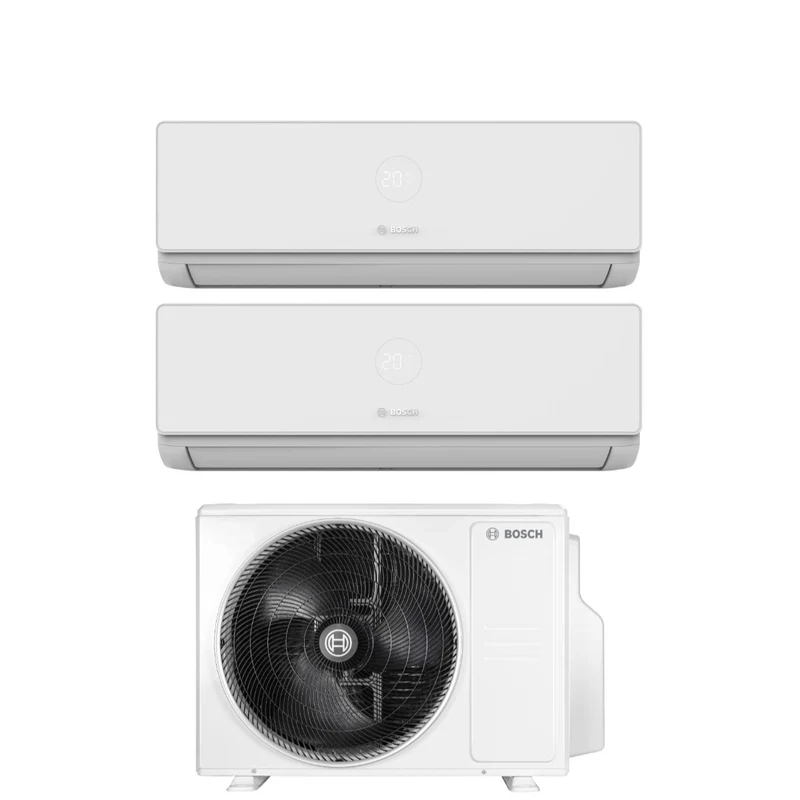 Condizionatore Dual Split Bosch Climate 4000i 12+12 con 5000M 53/2 E R-32 Wi-Fi Optional