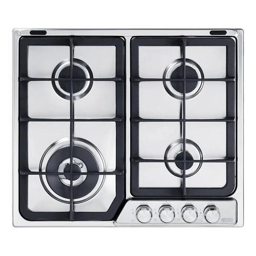 Piano Cottura Gas De Longhi Pfi 46 Gh Professional 4 Fuochi (L60xP51) Inox