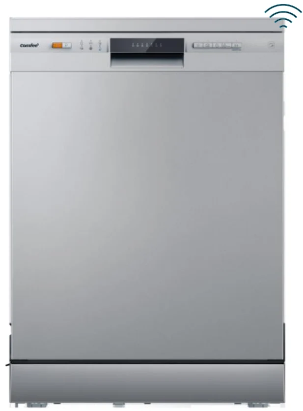 Lavastoviglie Comfee CDWPF1201PSS-WE 12 Coperti (A84,5xL59,8xP60) Classe E Wi-Fi Inox