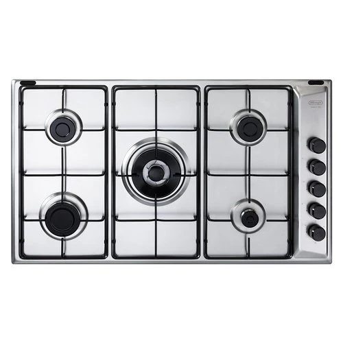Piano cottura A Gas De Longhi FAMILY Fla 59 Dd 5 Fuochi (L86xP50) Inox