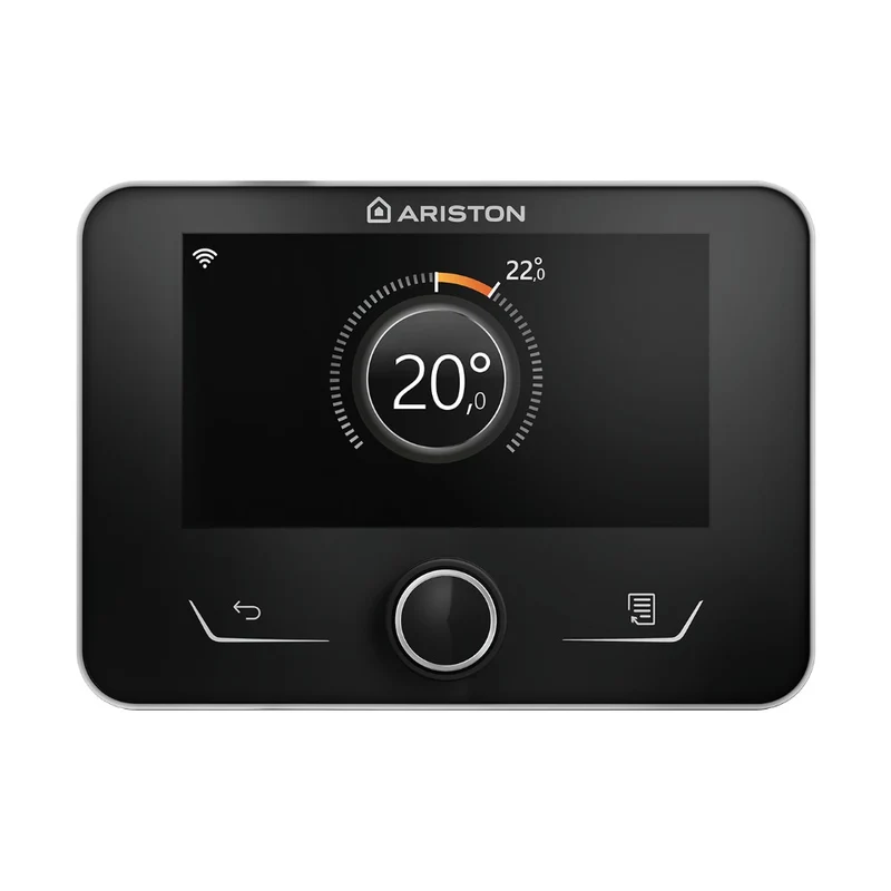 Termostato Ariston SENSYS HD Black 3319468 per la Termoregolazione delle Caldaie