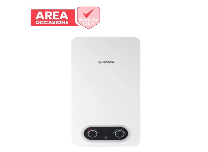 AREA OCCASIONI Scaldabagno a Gas Junkers Bosch Camera Aperta THERM 4200 14 Litri T4204 Low NOx Metano 7736504814
