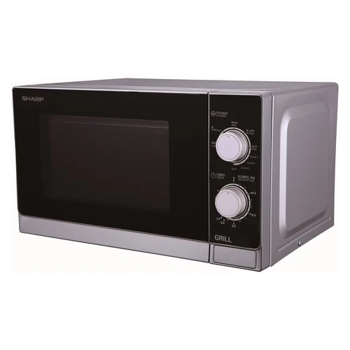 Microonde Sharp R600IN 20 Litri 800 W (A25,9xL44xP33,8) Grill Silver