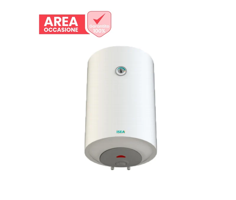 AREA OCCASIONI Scaldabagno Termoelettrico Verticale ISEA SWING PLUS MIX HEATING VE 120/5 DX E530U37I Attacco a Destra Garanzia di 5 anni