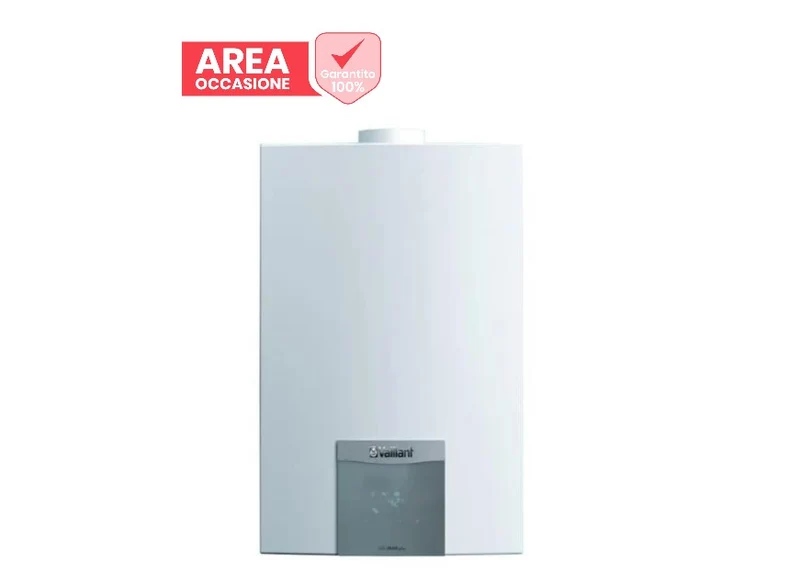 AREA OCCASIONI 2345 Scaldabagno a Camera Stagna Vaillant TURBOMAG PLUS 155/1-5 RT Metano 15 Litri 0010022444 Completo di Kit Scarico Fumi