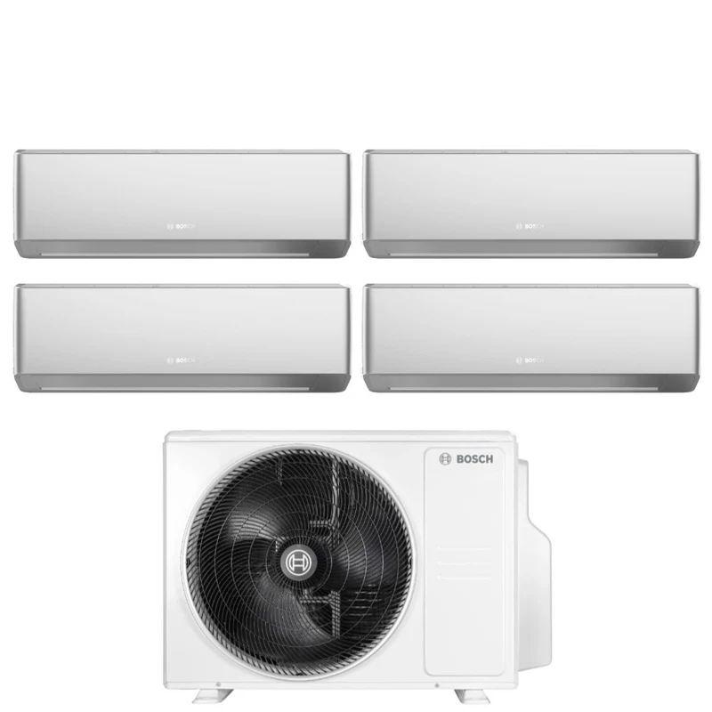 Condizionatore Quadri Split Bosch CLIMATE 7000i SILVER 7+9+12+15 con 5000M 105/4 E R-32 Wi-Fi Integrato