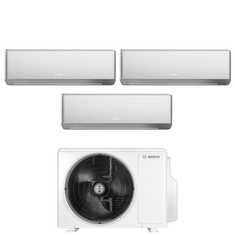 Condizionatore Trial Split Bosch CLIMATE 7000i SILVER 7+9+15 con 5000M 79/3 E R-32 Wi-Fi Integrato