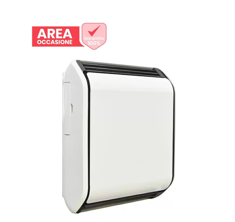 AREA OCCASIONI Radiatore Stufa a Gas Italkero POSTER SP90 Bianco da 7,87 kW Metano o Gpl Completa di Kit Fumi