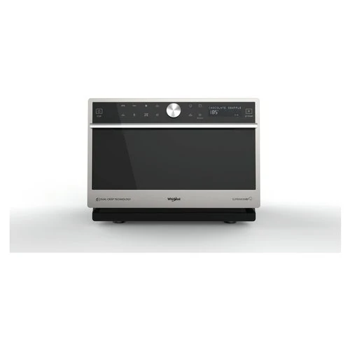 Forno A Microonde Combinato Whirlpool 6 SENSO MWSC 9133 SX 33 Litri 1000 W (A37,3xL49xP54) Cavità XXL Crispfry Auto Clean Inox