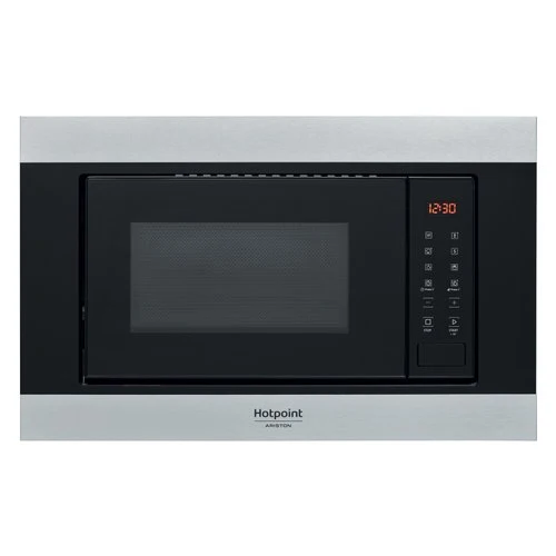 Microonde A Incasso Hotpoint Mf20S Ix Ha 20 Litri 800 W (A39xL59,4xP34,9) Inox e Nero