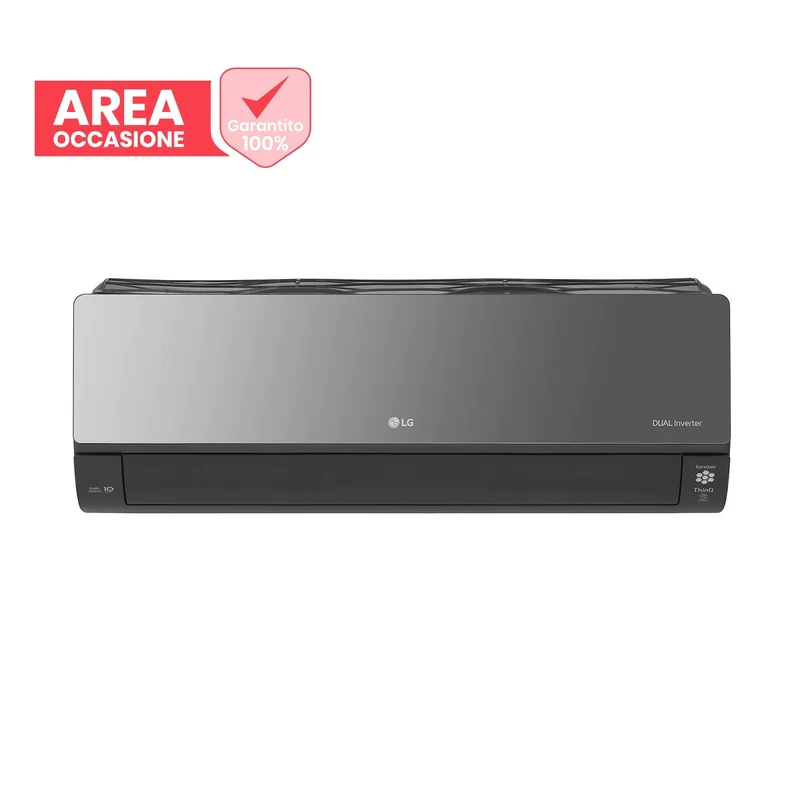AREA OCCASIONI Unità Interna a Parete LG ARTCOOL MIRROR 12000 Btu AC12BK.NSJ R-32 Wi-Fi Integrato UV Nano Voice Control