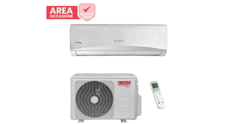 AREA OCCASIONI Climatizzatore Condizionatore Ariston Inverter serie PRIOS 12000 btu C 35 MUD0 R-32 Wi-Fi Optional Classe A++/A+