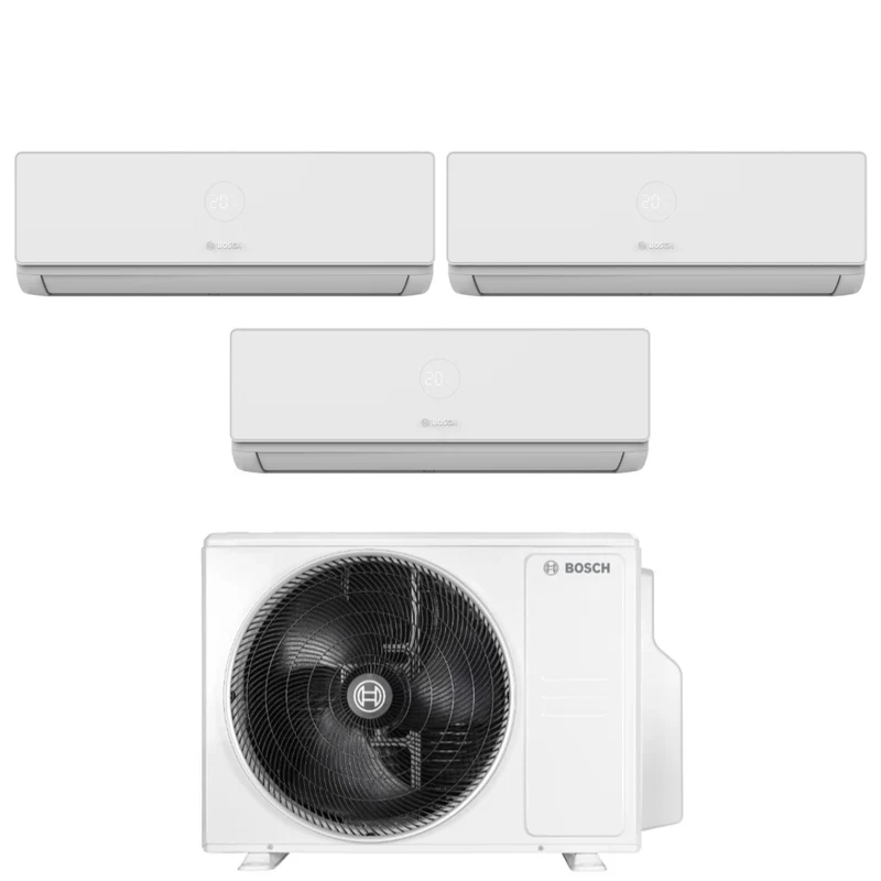 Klimaanlage Trial-Split Bosch CLIMATE 4000i 12+12+12 mit 5000M 79/3 E R-32 WLAN optional