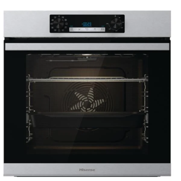 Forno a Incasso Hisense BI62216AXTC Classe A Cavità XXL 77 Litri (A59,5xL59,5xP56,4) Elettrico Ventilato Multifunzione in Acciaio Inox