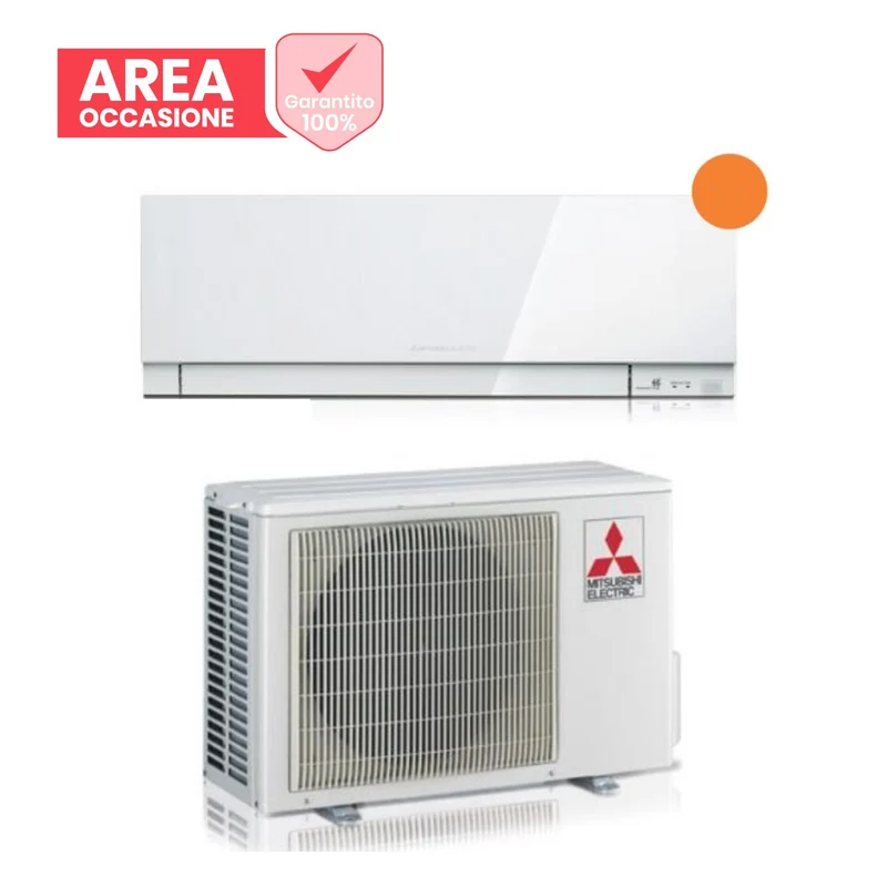 AREA OCCASIONI Climatizzatore Condizionatore Mitsubishi Electric Inverter Kirigamine ZEN R-32 White 12000 btu MSZ-EF35VGKW Bianco Wi-Fi Integrato -(Novità)