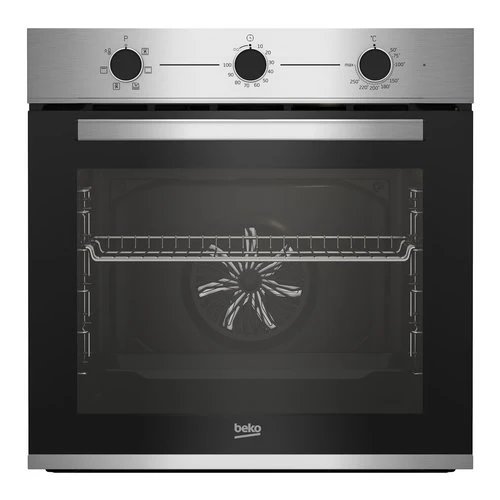 Forno Elettrico Ventilato Beko Beyond Bbie12100X Classe A 72 Litri (A59,5xL59,4xP56,7) 6 Funzioni Inox e Nero