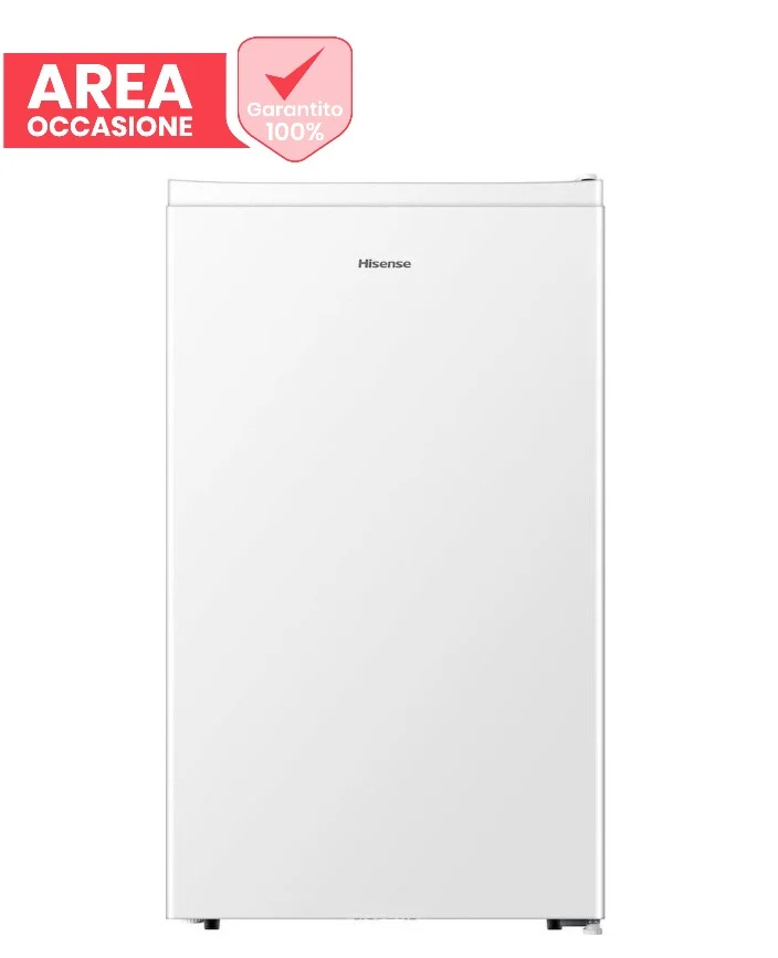 AREA OCCASIONI Frigorifero Monoporta Hisense RR121D4AWE 94 Litri Classe E Statico (A84,2xL47,5xP44,8) Bianco