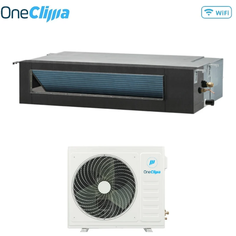 Condizionatore OneClima Canalizzato 12000 Btu AIR 12 CNL-M R-32 Wi-Fi Optional con Controllo Cablato di serie