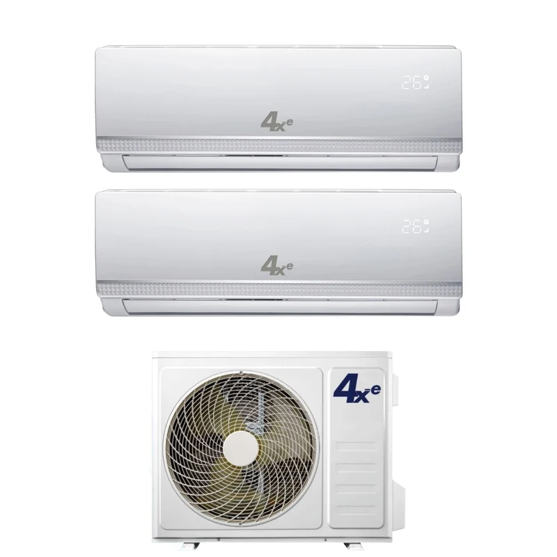 Condizionatore Dual Split 4Xe 12+12 con Winter Dual 18 R-32 Wi-Fi Optional