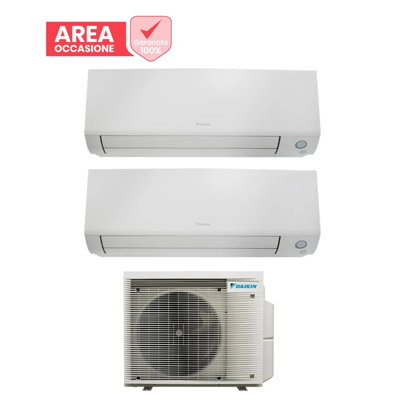 AREA OCCASIONI Climatizzatore Condizionatore Daikin Bluevolution Dual Split Inverter serie PERFERA ALL SEASON 9+9 con 2MXM40N R-32 Wi-Fi Integrato 9000+9000