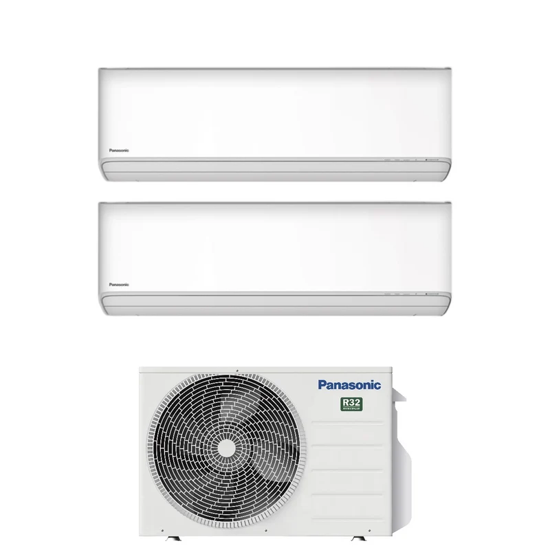 Condizionatore Dual Split Panasonic Etherea White 9+15 con CU-2Z50TBE R-32 Wi-Fi Integrato