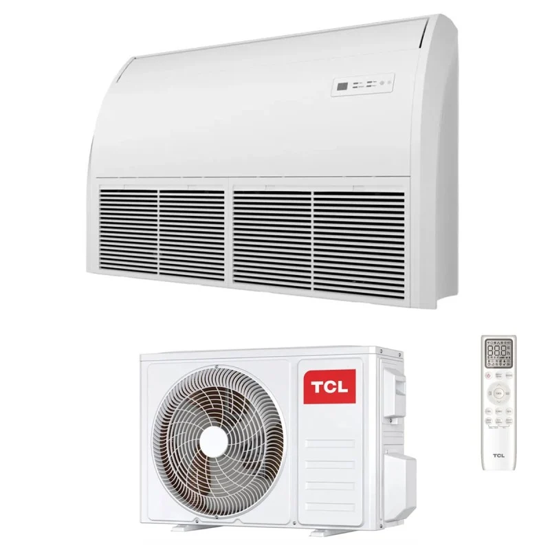 TCL Decken-Bodenklimaanlage 42000 Btu MN42L11 R-32 Wi-Fi optional mit Steuerung im Lieferumfang enthalten