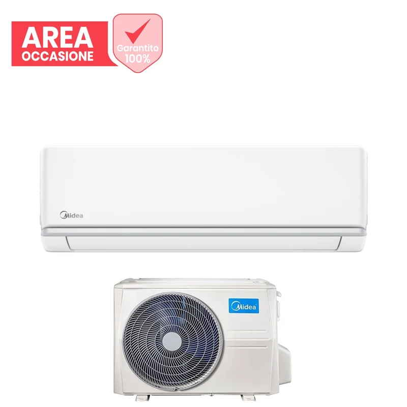 SCHNÄPPCHENBEREICH 2338 Klimaanlage Midea Inverter ELEGANCE Serie 12000 Btu MSAGSBU-12HRDN8 R-32 Wi-Fi Optional A++/A+
