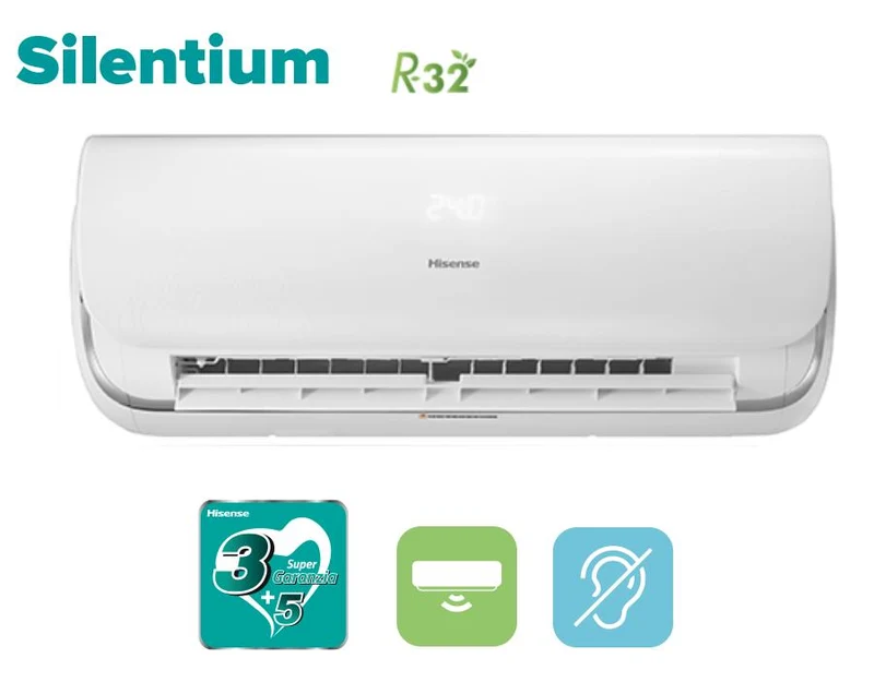 Unità Interna A Parete Hisense Inverter Serie Silentium 12000 Btu Qa35xx00g R-32 Wi-Fi Integrato