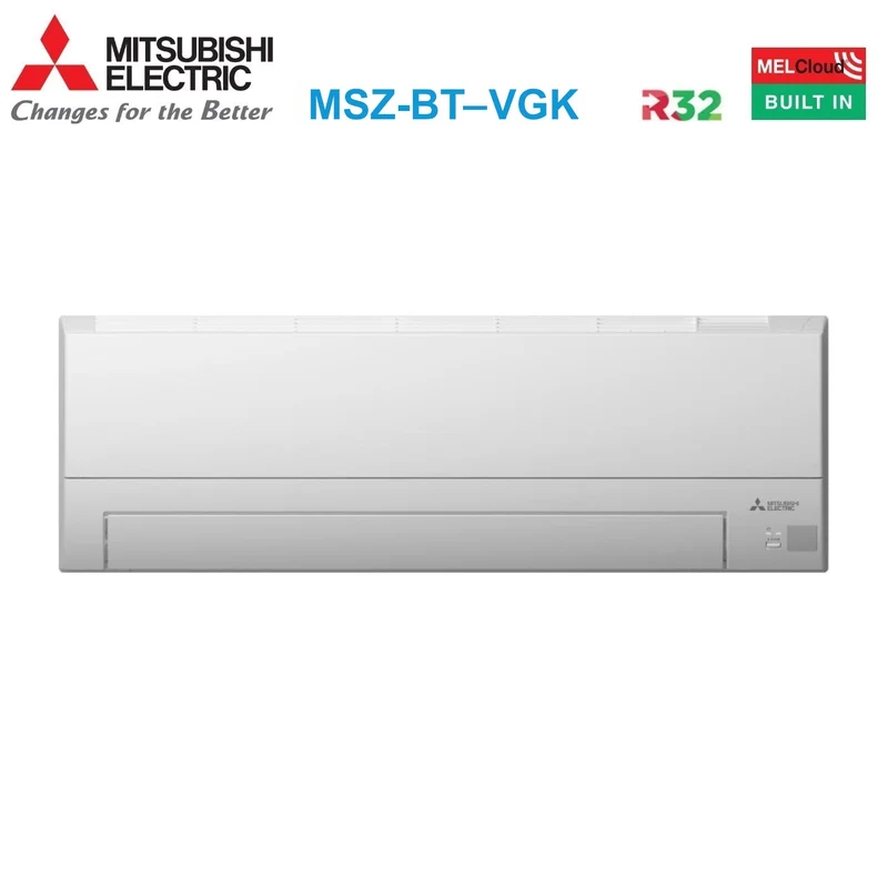 Unità Interna a Parete Mitsubishi Electric serie MSZ-BT 9000 Btu MSZ-BT25VGK R-32 Wi-Fi Integrato