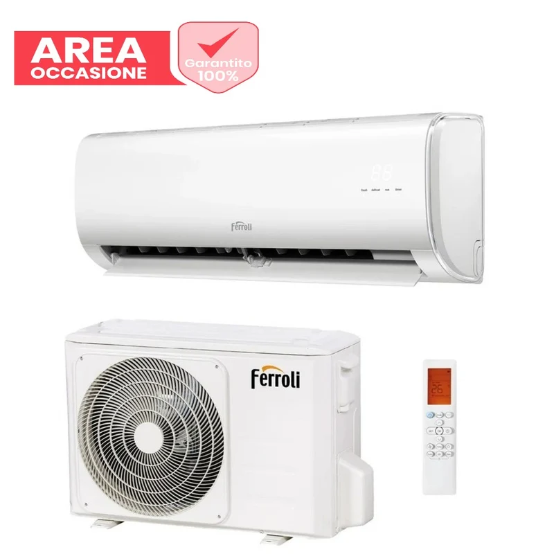 AREA OCCASIONI Climatizzatore Condizionatore Inverter Ferroli Ambra S 18000 Btu R-32 Wi-Fi Integrato - Novità