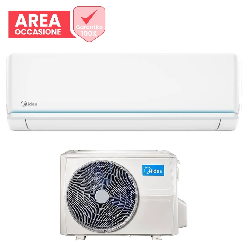 AREA OCCASIONI Climatizzatore Condizionatore Midea Inverter serie EVOLUTION 12000 Btu MSAGXBU-12HRDN8 R-32 Wi-Fi Optional Classe A++/A+