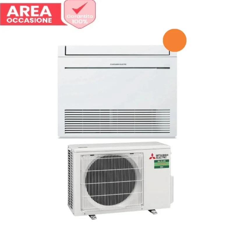 AREA OCCASIONI Climatizzatore Condizionatore Pavimento Mitsubishi Electric Inverter 12000 Btu MFZ-KT35 R-32 Wi-Fi Optional