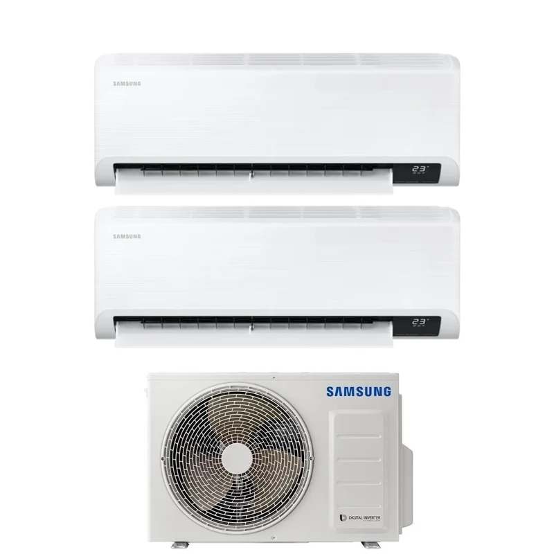 Samsung CEBU 7+12 Dual-Split-Klimaanlage mit AJ040TXJ2KG R-32 integriertem WLAN