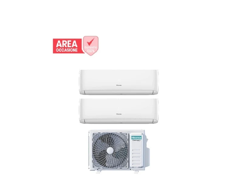 Schnäppchenbereich 2290 Hisense Außengerät Multisplit Motor 2AMW52U4RXC Dual Split R-32 Klasse A++/A+