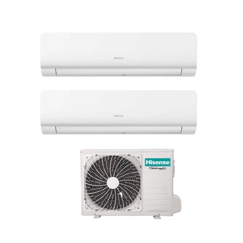 Hisense New Energy 9+18 Dual-Split-Klimaanlage mit 3AM-FunktionW62U4RJC R-32 Integriertes WLAN