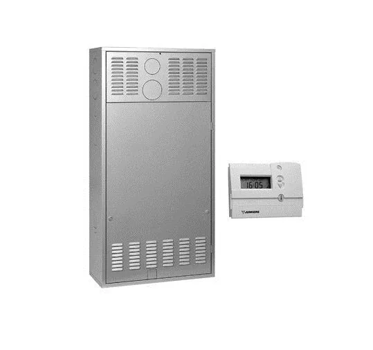 Caldaia a Condensazione Junkers Bosch CERAPUR INCASSO ZWB 24-1 EI da 24 kW Metano Completa di Kit Scarico Fumi