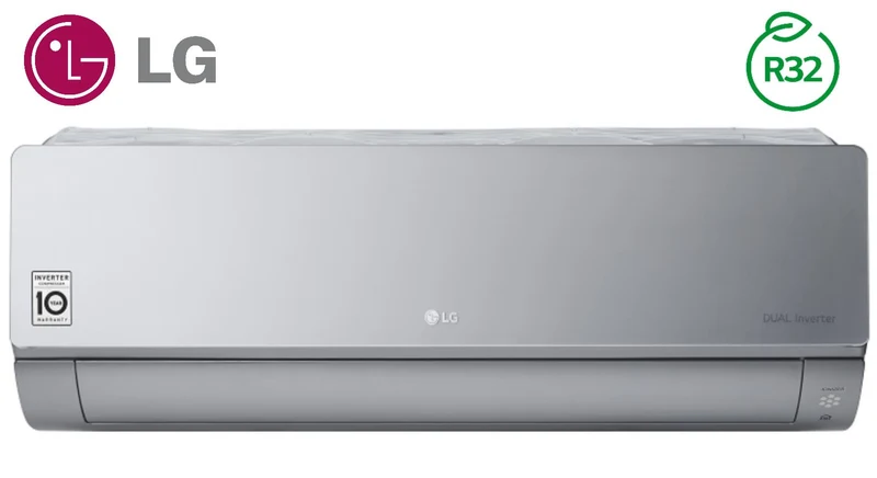 Solo Unità Interna A Parete Lg Serie Artcool Silver Inverter 9000 Btu Ac09sq.Nsj Gas R-32 Wi-Fi