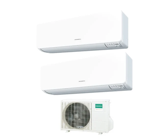 Condizionatore Dual Split General Fujitsu KG 9000+12000 Btu con AOHG18KBTA2 R-32 Wi-Fi Integrato