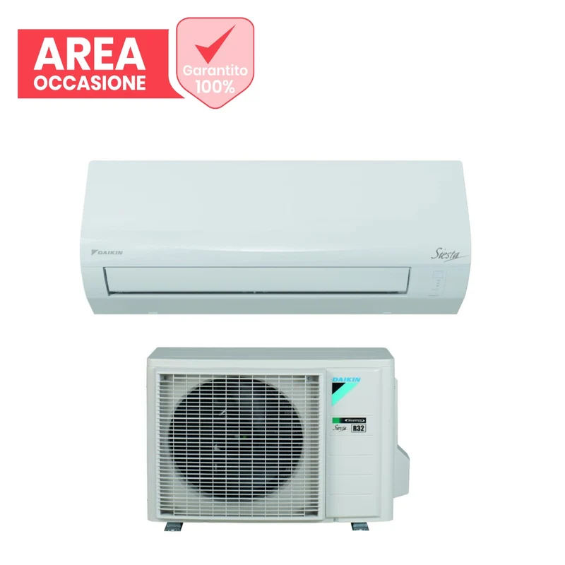 SCHNÄPPCHENBEREICH Daikin Klimaanlage Inverter SIESTA ATXF-E Serie 12000 Btu ATXF35E + ARXF35E R-32 Wi-Fi optional Klasse A++/A+
