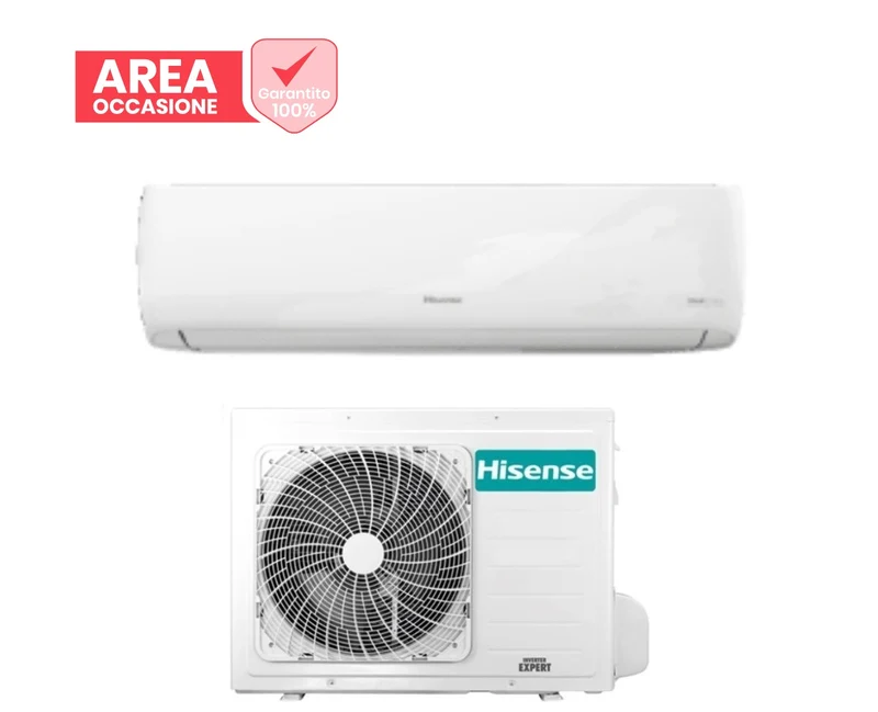 SCHNÄPPCHENBEREICH Klimaanlage Hisense Inverter IQ PLUS Serie 12000 Btu CJXR1201G R-32 Integriertes WLAN A+++/A++