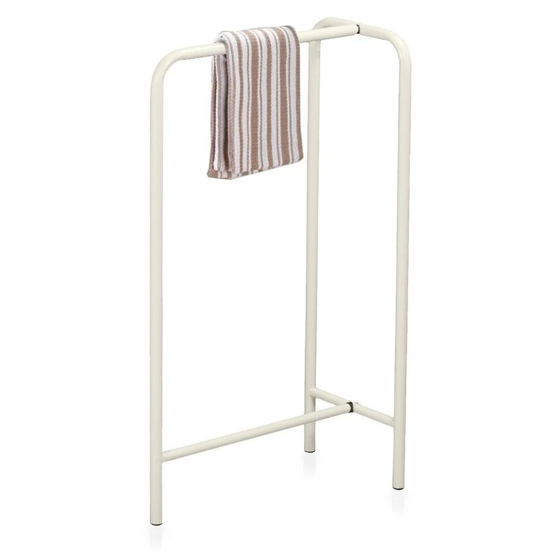 Porta asciugamani struttura in metallo SABBIA 43x25x78h DH52214